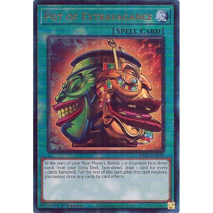 Image for Pot of Extravagance (PUR) (RA01-EN059) (RA01) - YuGiOh