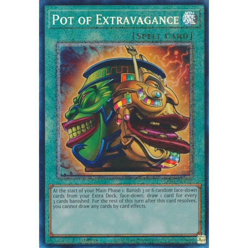 Image for Pot of Extravagance (PCR) (RA01-EN059) (RA01) - YuGiOh