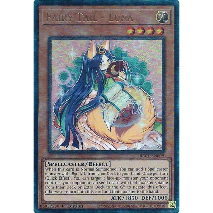 Image for Fairy Tail - Luna (PUR) (RA01-EN009) (RA01) - YuGiOh