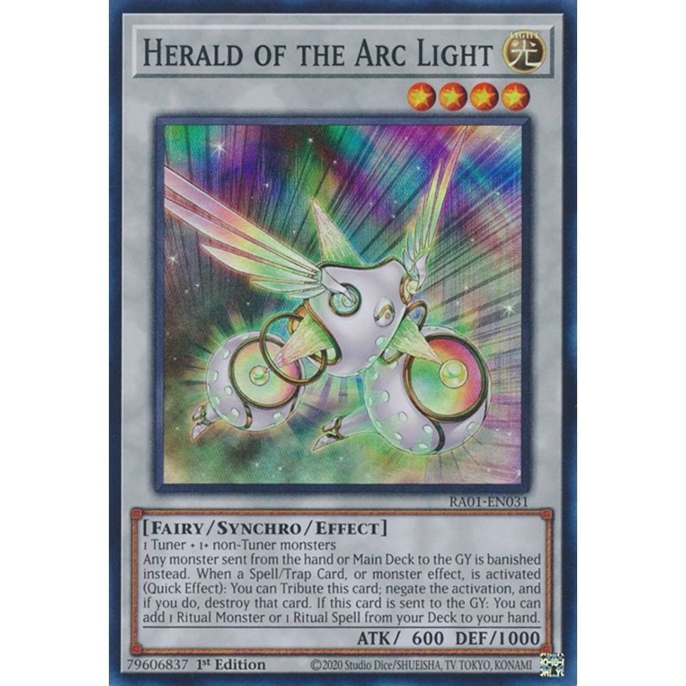 Image for Herald of the Arc Light (RA01-EN031) (RA01) - YuGiOh