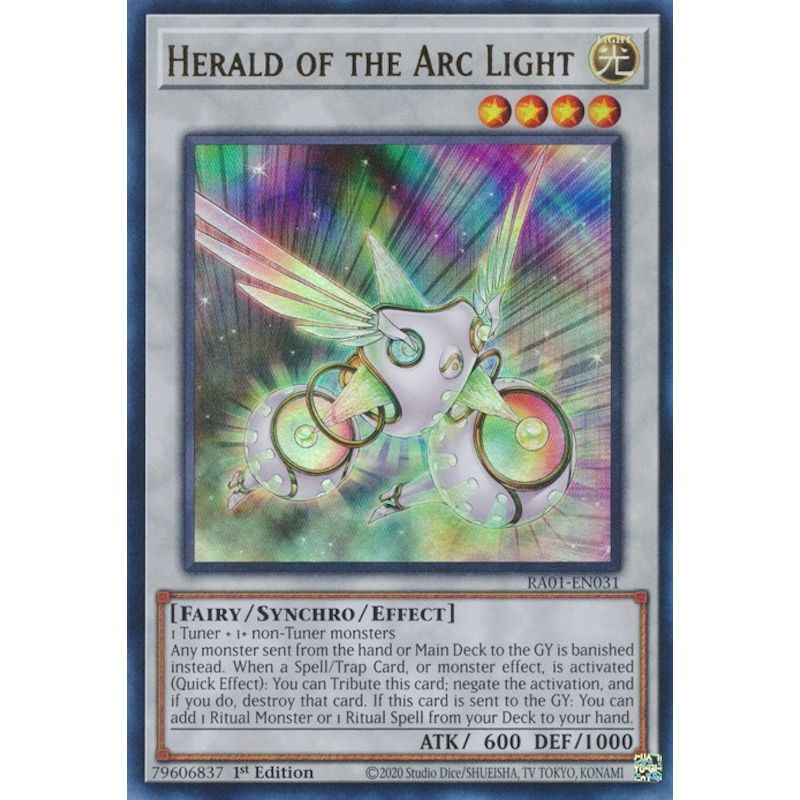 Image for Herald of the Arc Light (UR) (RA01-EN031) (RA01) - YuGiOh