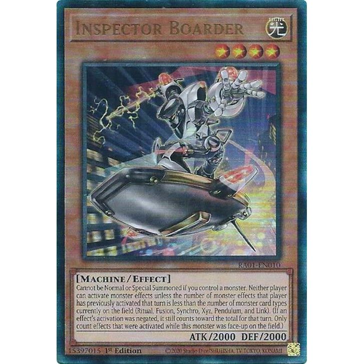 Image for Inspector Boarder (PUR) (RA01-EN010) (RA01) - YuGiOh