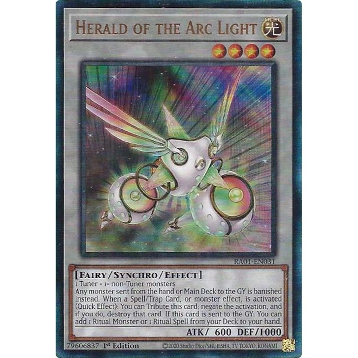 Image for Herald of the Arc Light (PUR) (RA01-EN031) (RA01) - YuGiOh