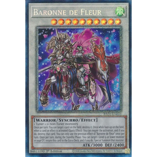 Image for Baronne de Fleur (PCR) (RA01-EN034) (RA01) - YuGiOh