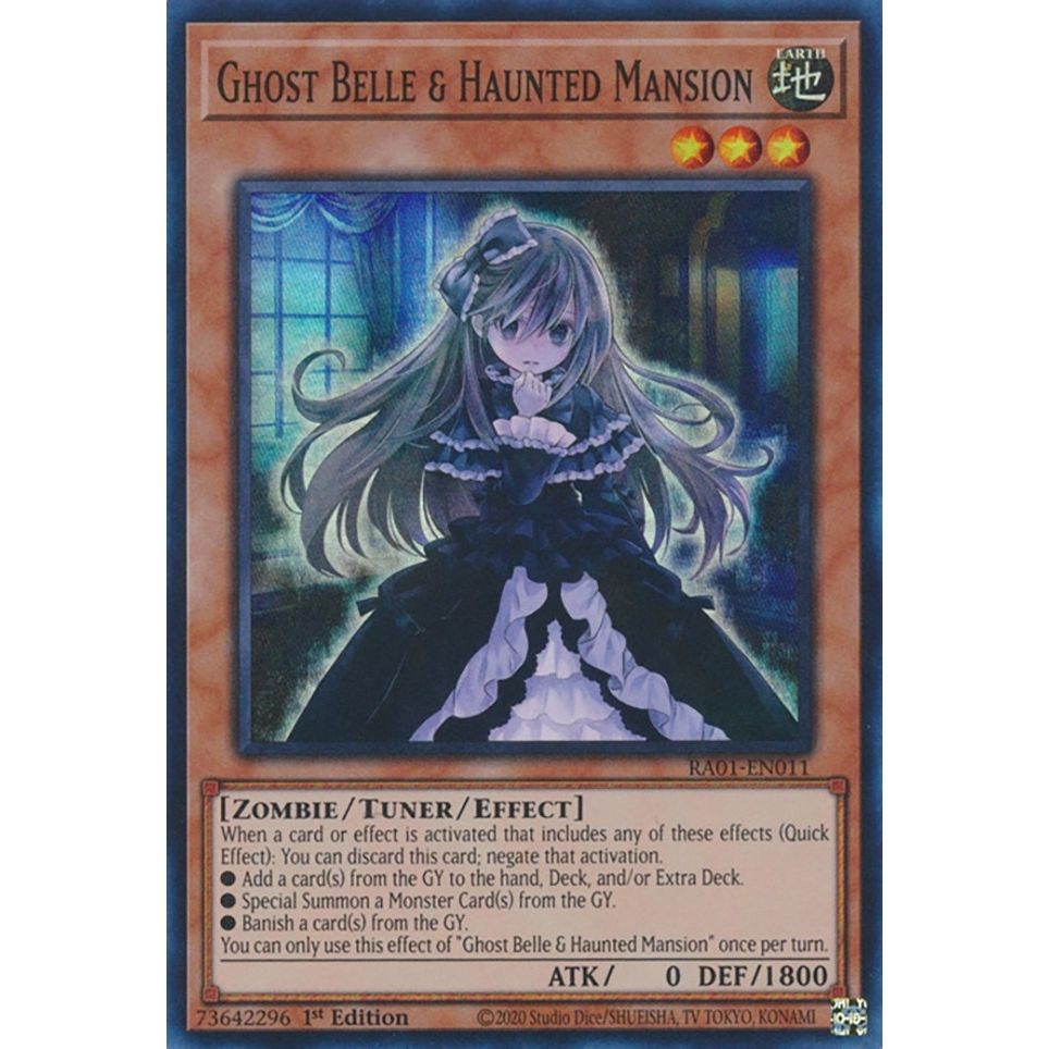 Image for Ghost Belle & Haunted Mansion (RA01-EN011) (RA01) - YuGiOh