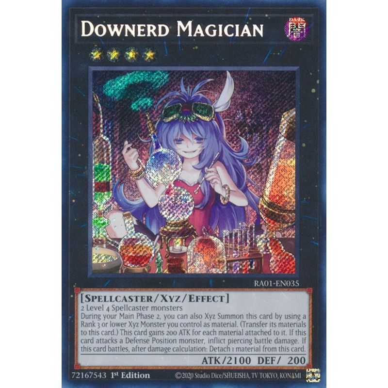 Image for Downerd Magician (Secret Rare) (RA01-EN035) (RA01) - YuGiOh