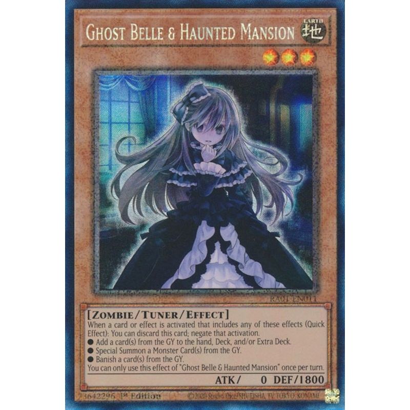 Image for Ghost Belle & Haunted Mansion (PCR) (RA01-EN011) (RA01) - YuGiOh