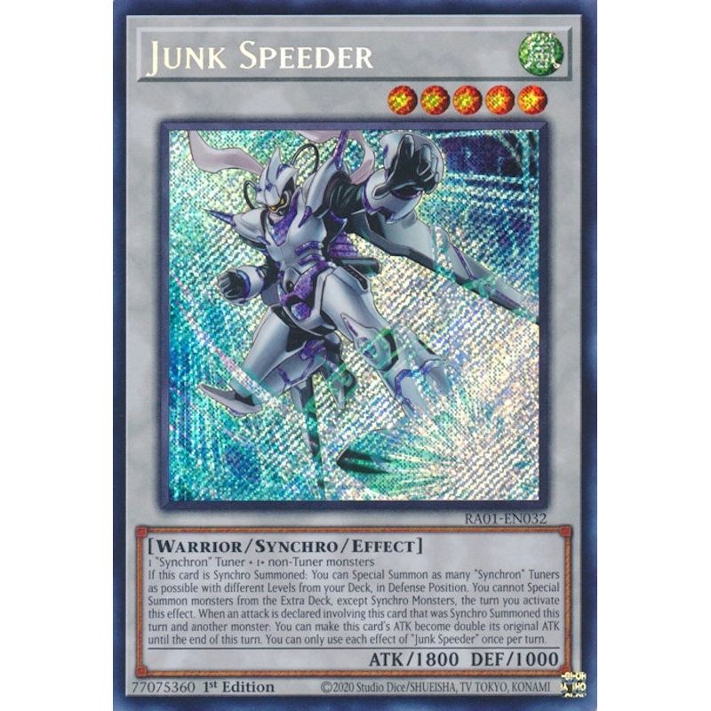 Image for Junk Speeder (Secret Rare) (RA01-EN032) (RA01) - YuGiOh