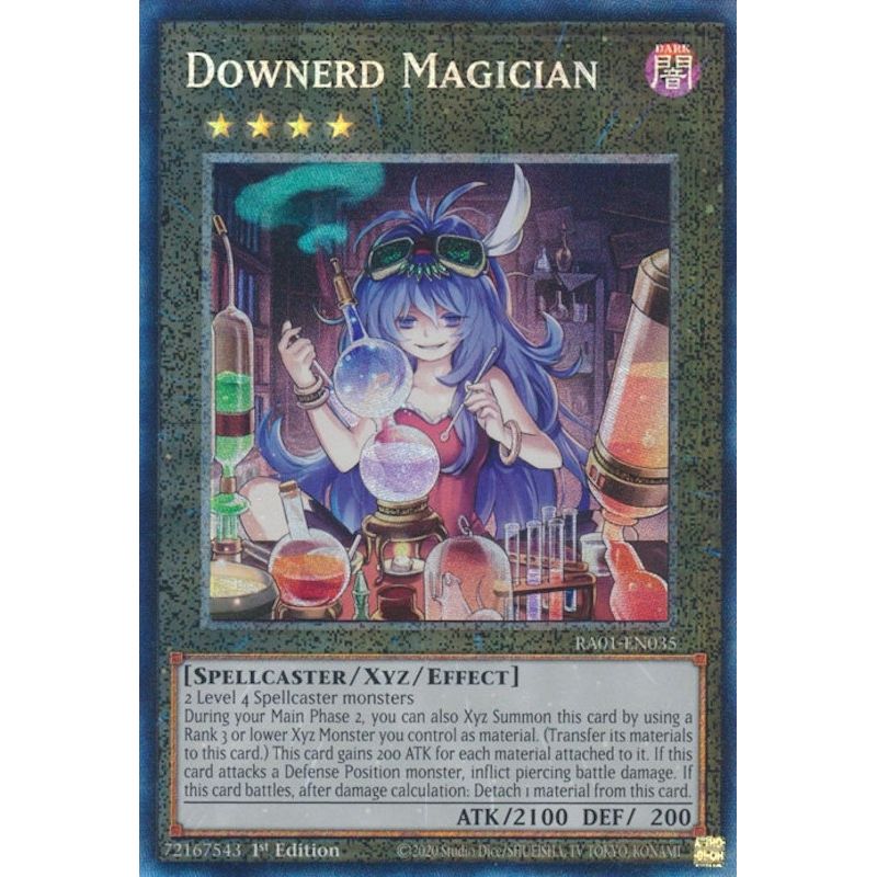 Image for Downerd Magician (PCR) (RA01-EN035) (RA01) - YuGiOh