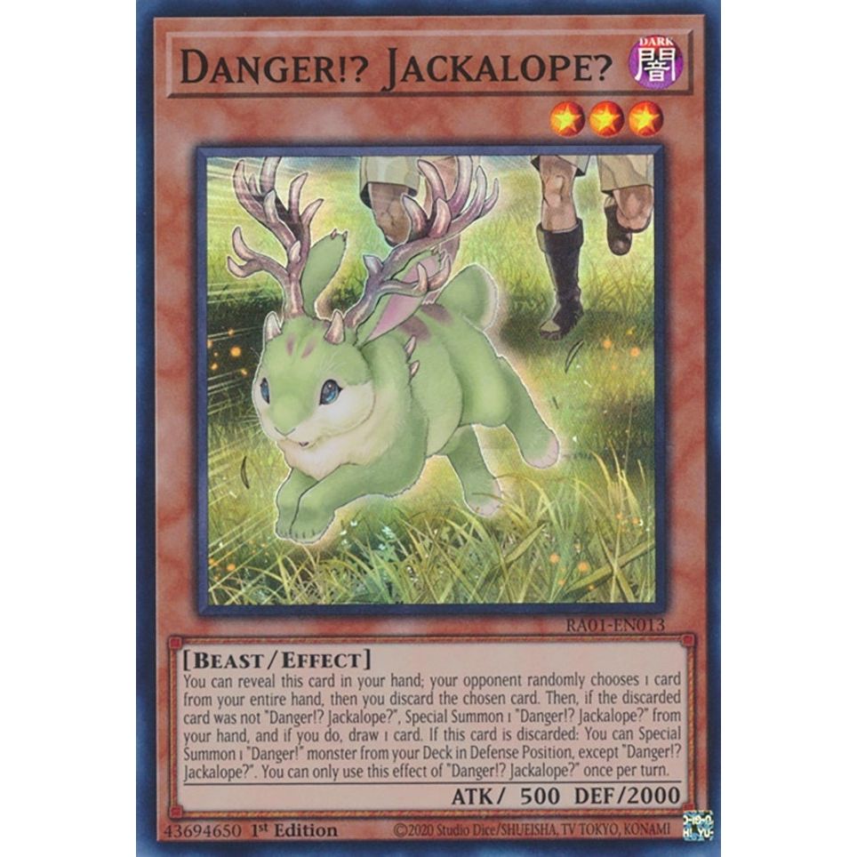 Image for Danger!? Jackalope? (RA01-EN013) (RA01) - YuGiOh