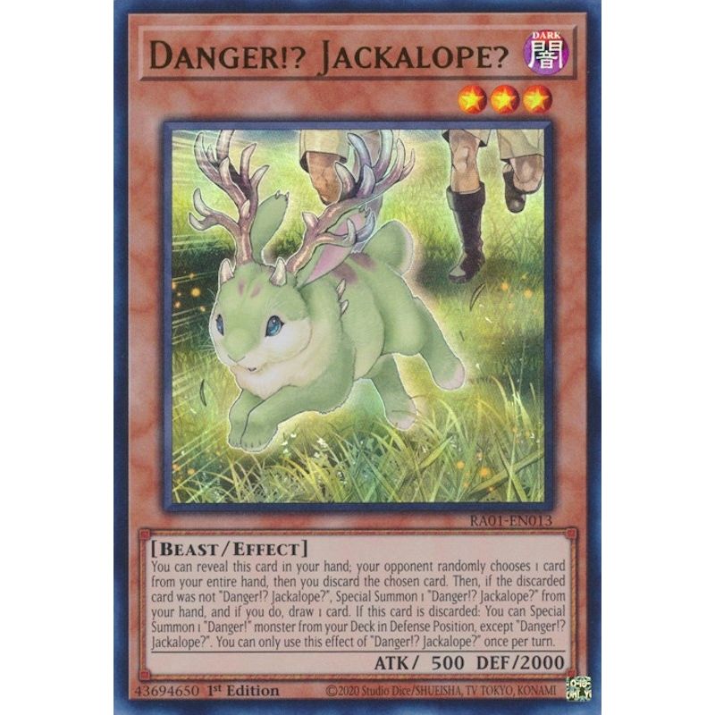 Image for Danger!? Jackalope? (UR) (RA01-EN013) (RA01) - YuGiOh