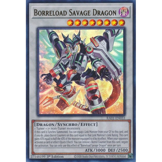 Image for Borreload Savage Dragon (UR) (RA01-EN033) (RA01) - YuGiOh