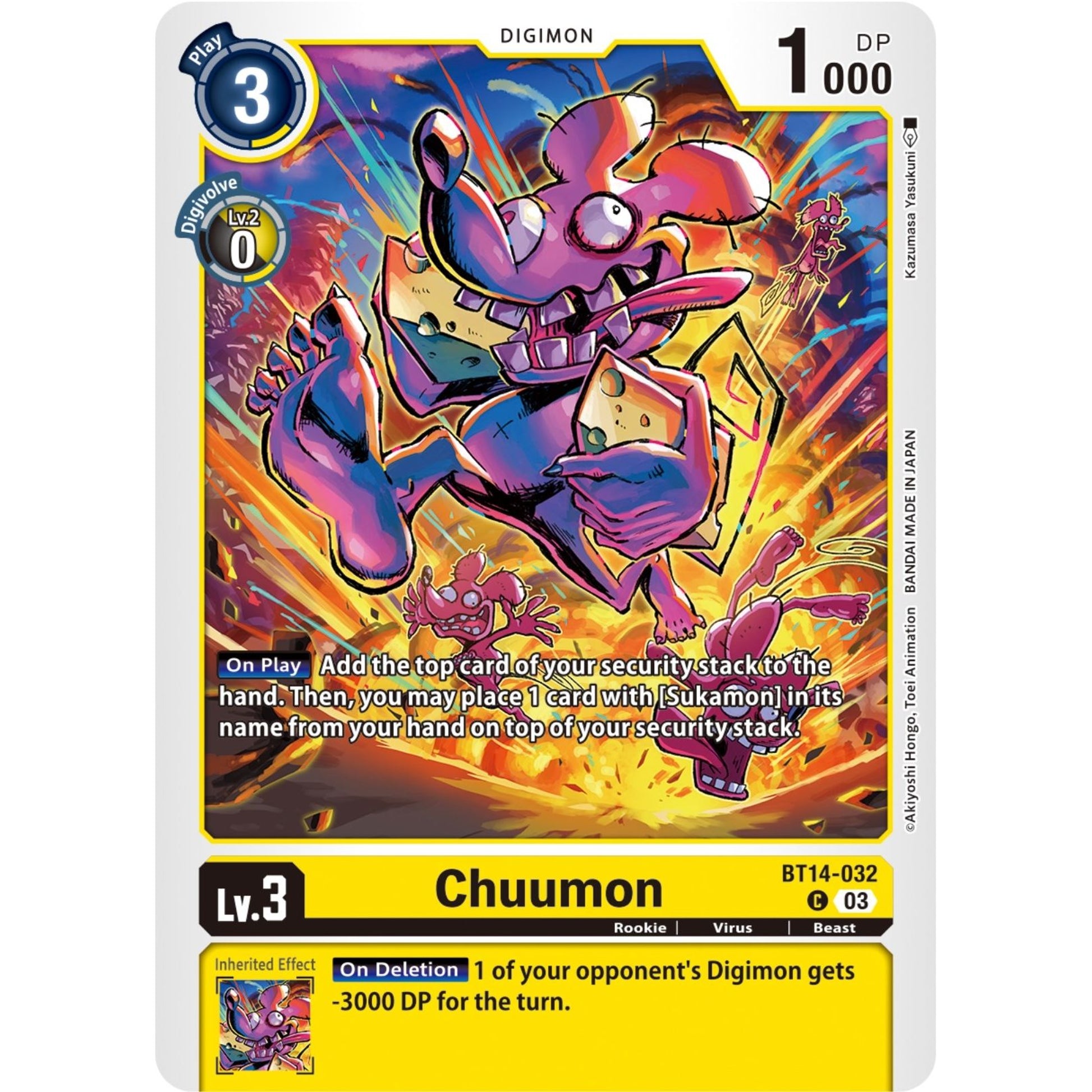 Image for Chuumon (BT14-032 C) (BT14) - Digimon Card Game