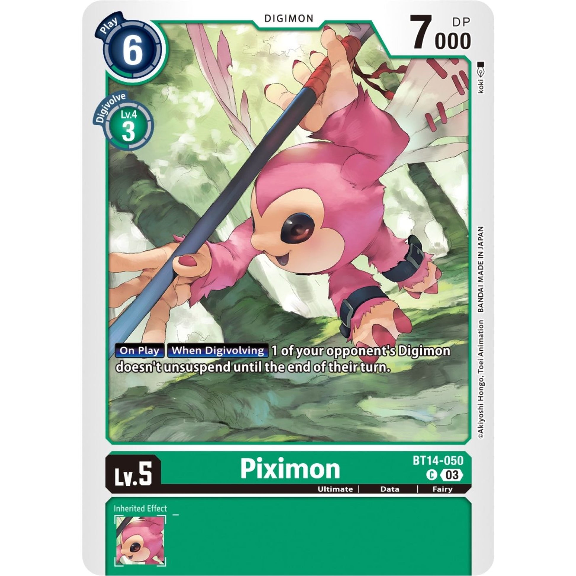Image for Piximon (BT14-050 C) (BT14) - Digimon Card Game