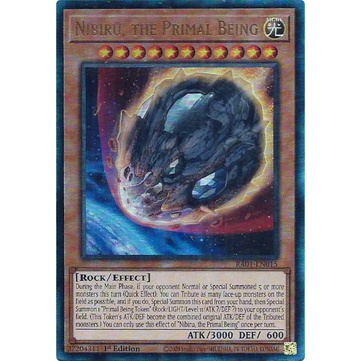 Image for Nibiru, the Primal Being (PUR) (RA01-EN015) (RA01) - YuGiOh