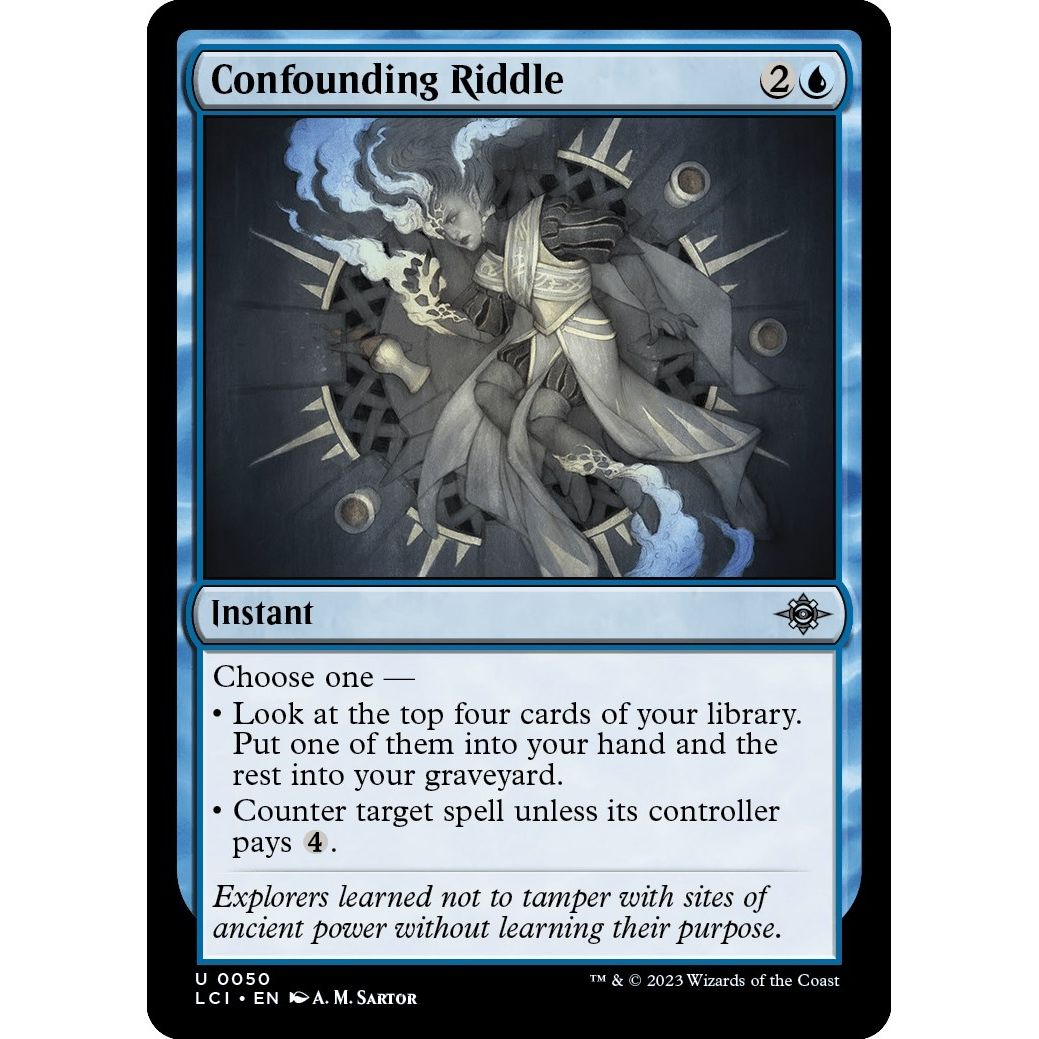 Image for Confounding Riddle (50) (LCI) - Magic: The Gathering