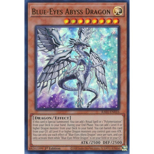 Image for Blue-Eyes Abyss Dragon (UR) (RA01-EN016) (RA01) - YuGiOh