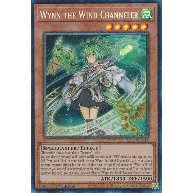Image for Wynn the Wind Channeler (PCR) (RA01-EN018) (RA01) - YuGiOh