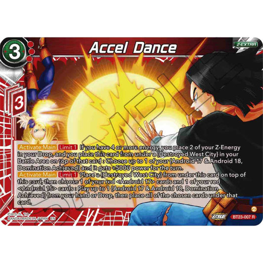 Image for Accel Dance (BT23-007) (BT23) - Dragon Ball Super: Masters