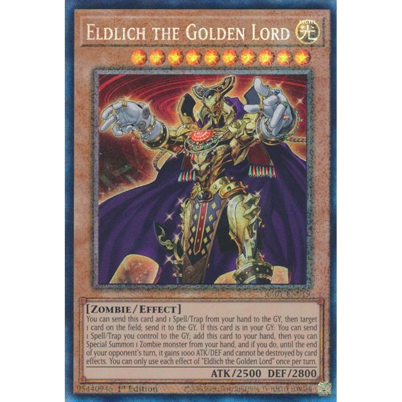 Image for Eldlich the Golden Lord (PCR) (RA01-EN019) (RA01) - YuGiOh
