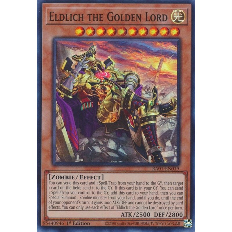 Image for Eldlich the Golden Lord (Alternate Art) (RA01-EN019) (RA01) - YuGiOh
