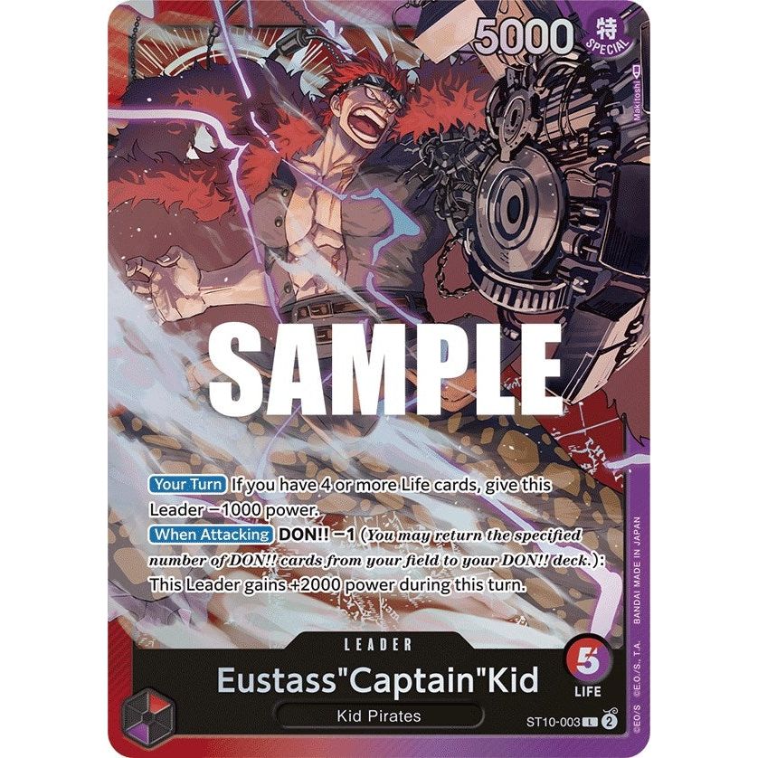 Image for Eustass"Captain"Kid (003) (ST10-003) (ST-10) - One Piece Card Game