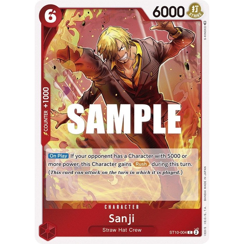 Image for Sanji (ST10-004) (ST-10) - One Piece Card Game