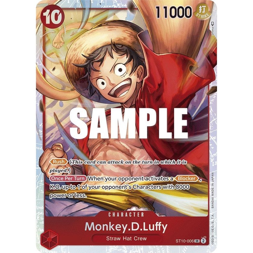 Image for Monkey.D.Luffy (006) (ST10-006) (ST-10) - One Piece Card Game