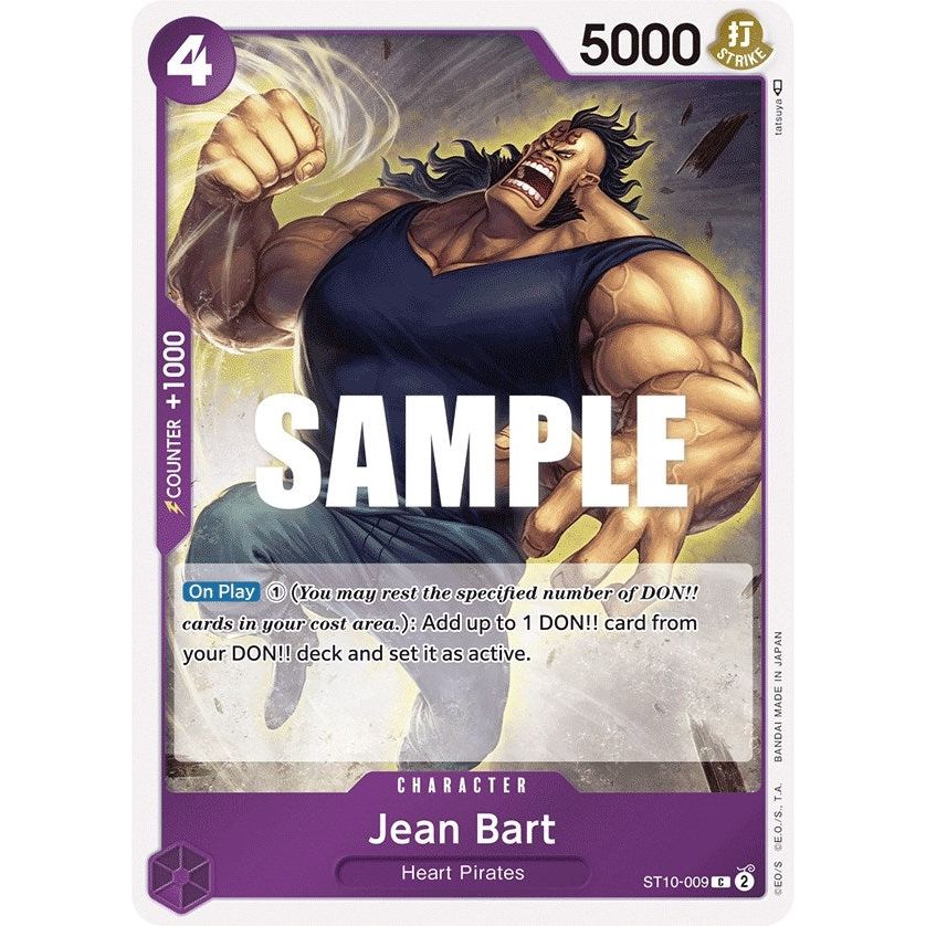 Image for Jean Bart (ST10-009) (ST-10) - One Piece Card Game