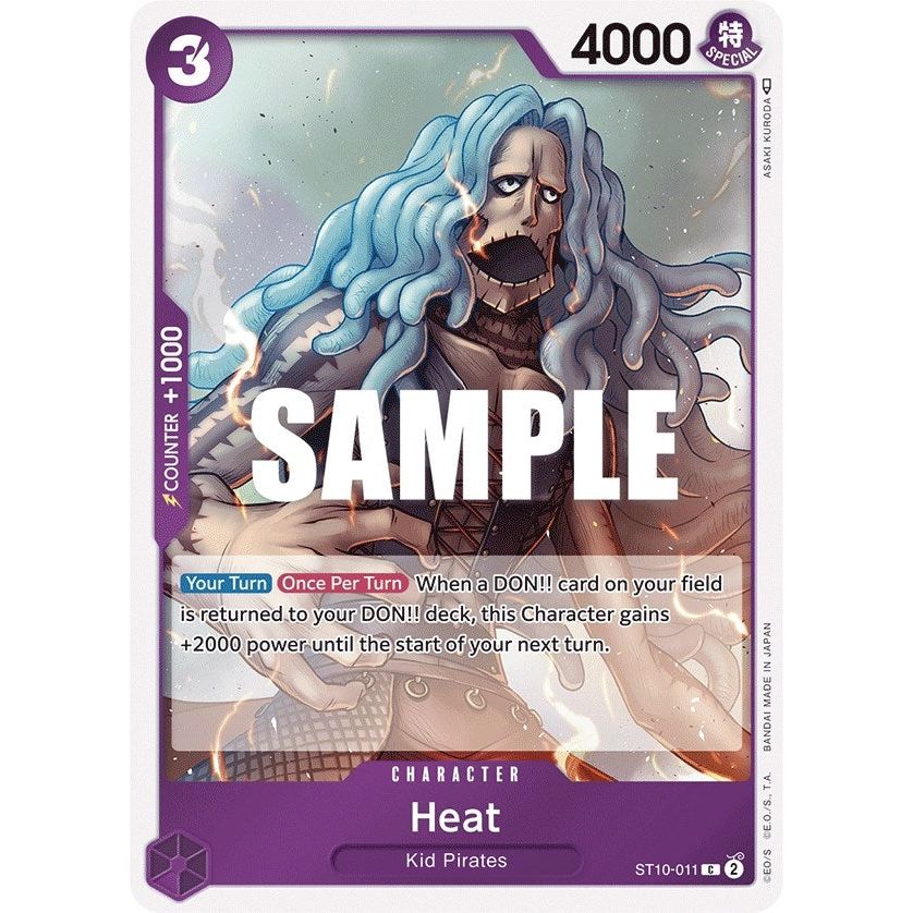 Image for Heat (ST10-011) (ST-10) - One Piece Card Game