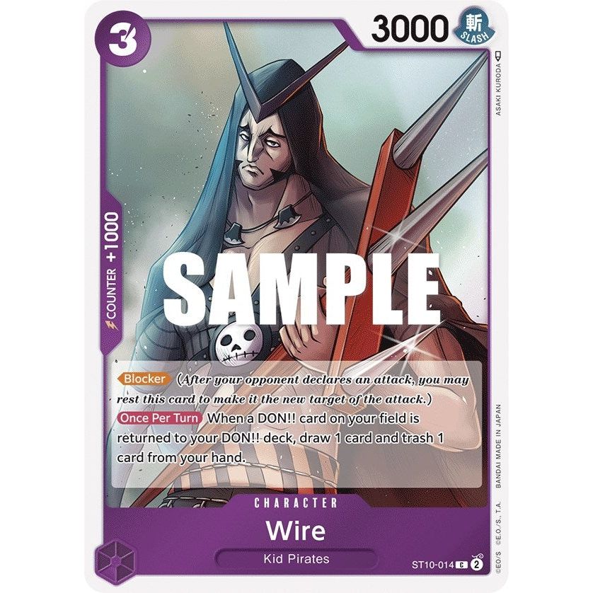 Image for Wire (ST10-014) (ST-10) - One Piece Card Game