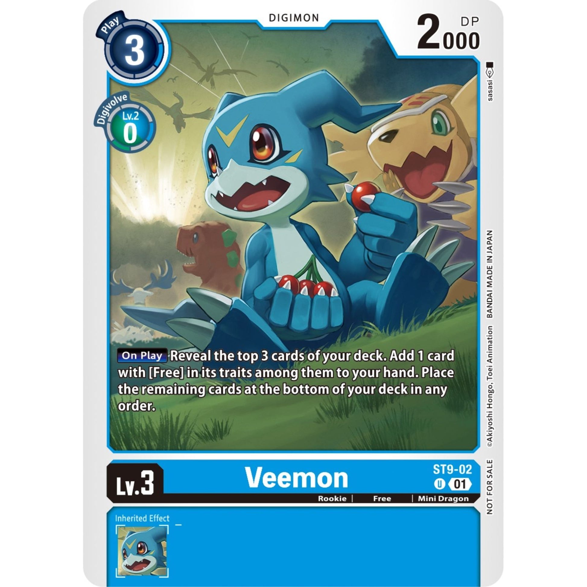 Image for Veemon (ST9-02) (NYCC 2023 Demo Deck) (ST9-02 U) (DEMO) - Digimon Card Game