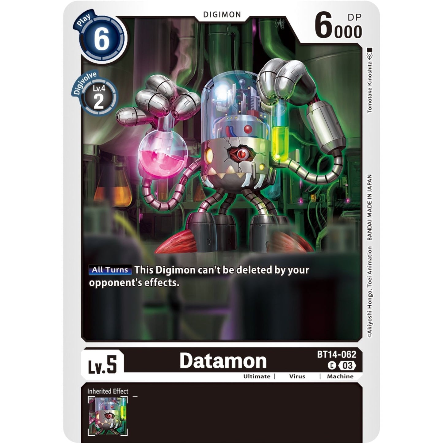 Image for Datamon (BT14-062 C) (BT14) - Digimon Card Game