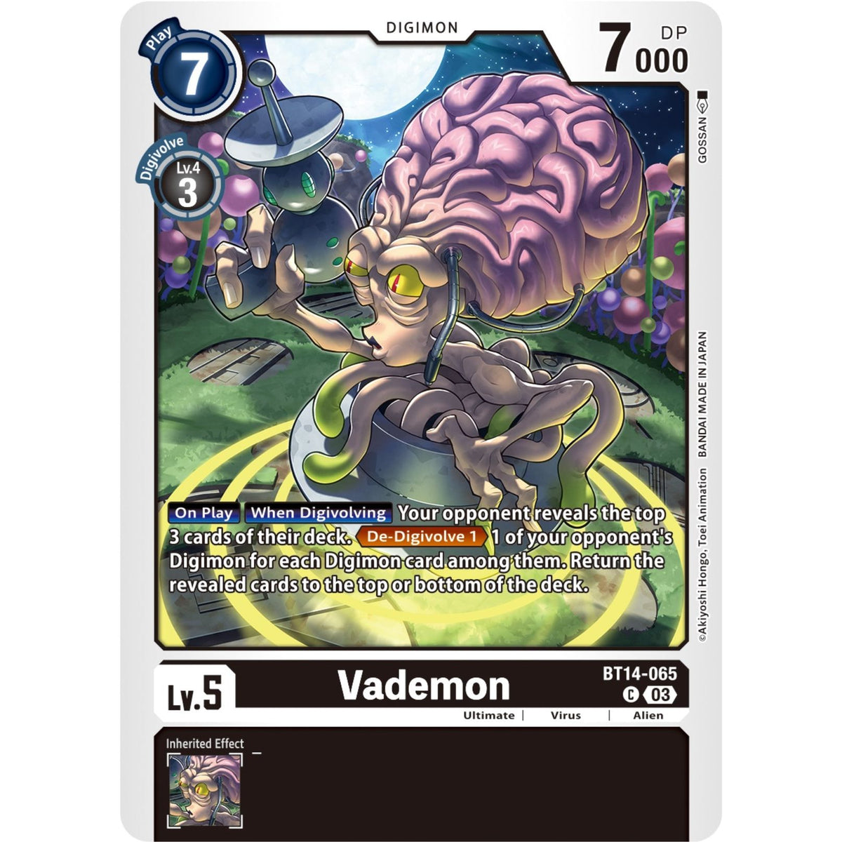 Image for Vademon (BT14-065 C) (BT14) - Digimon Card Game