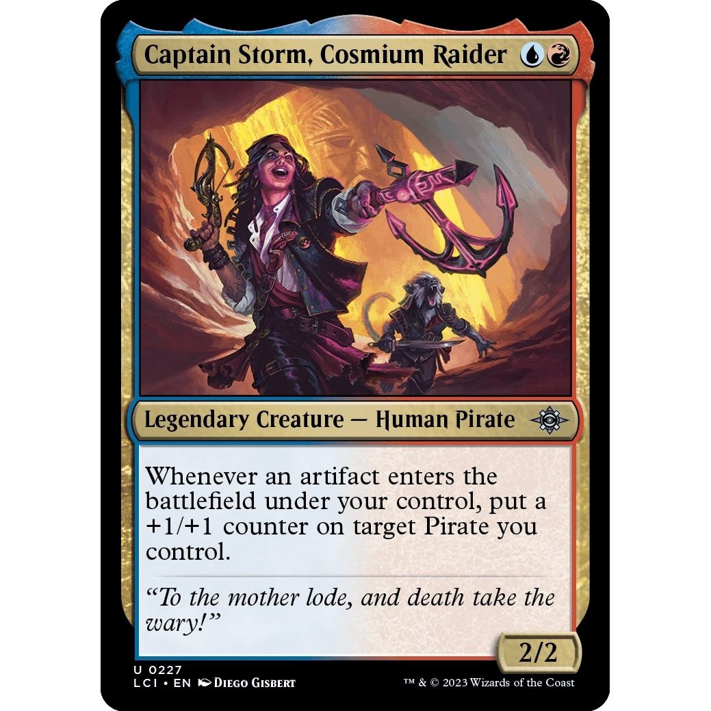 Image for Captain Storm, Cosmium Raider (227) (LCI) - Magic: The Gathering