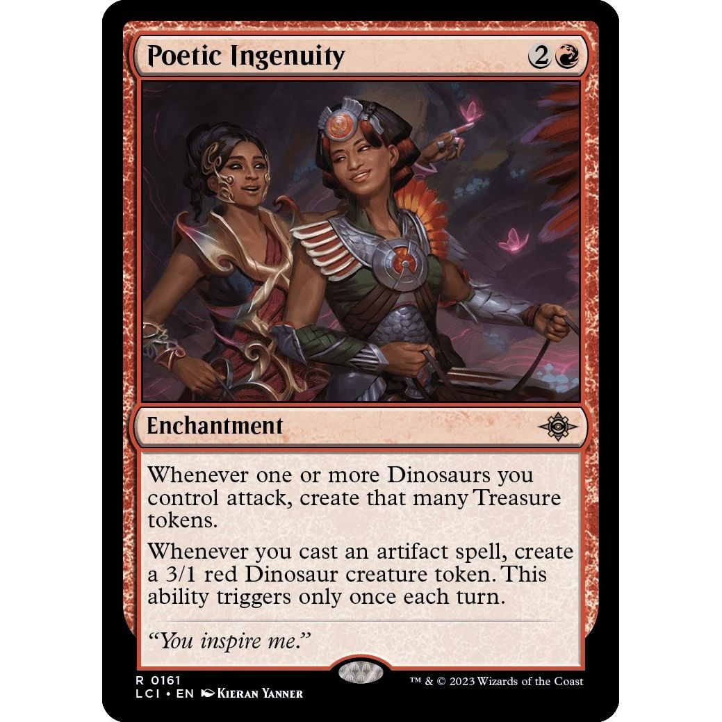 Image for Poetic Ingenuity (161) (LCI) - Magic: The Gathering