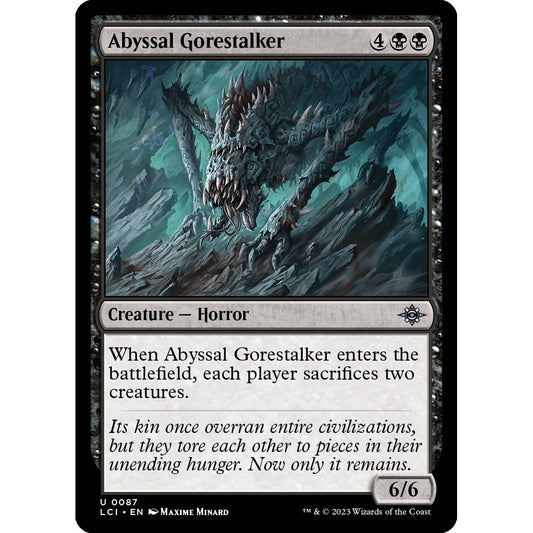 Image for Abyssal Gorestalker (87) (LCI) - Magic: The Gathering