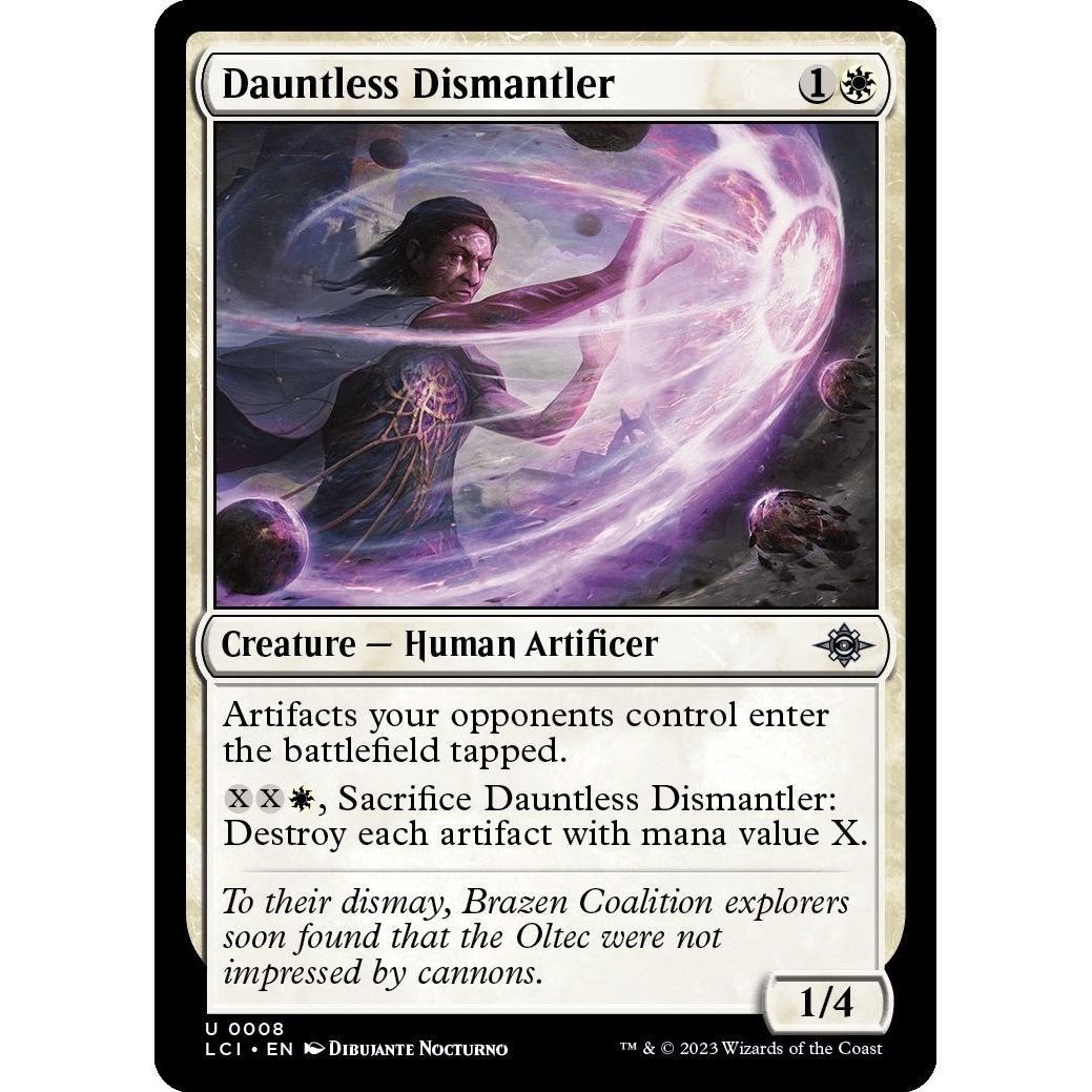 Image for Dauntless Dismantler (8) (LCI) - Magic: The Gathering