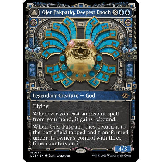 Image for Ojer Pakpatiq, Deepest Epoch (Showcase) (315) (LCI) - Magic: The Gathering