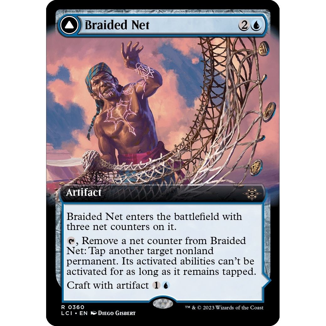 Image for Braided Net (Extended Art) (360) (LCI) - Magic: The Gathering