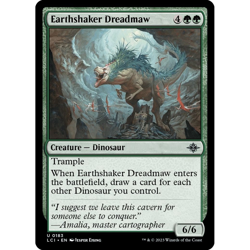Image for Earthshaker Dreadmaw (183) (LCI) - Magic: The Gathering