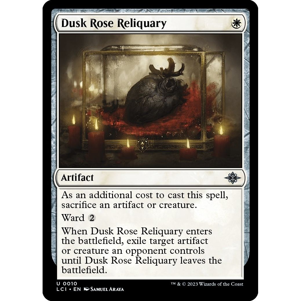 Image for Dusk Rose Reliquary (10) (LCI) - Magic: The Gathering