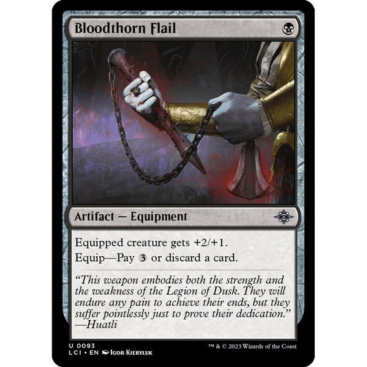 Image for Bloodthorn Flail (93) (LCI) - Magic: The Gathering