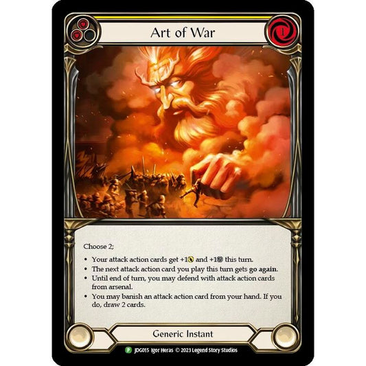 Image for Art of War - JDG015 (JDG015) (PR) - Flesh and Blood TCG