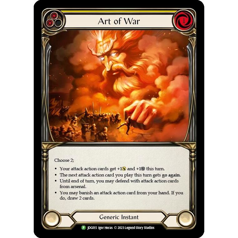 Image for Art of War - JDG015 (JDG015) (PR) - Flesh and Blood TCG
