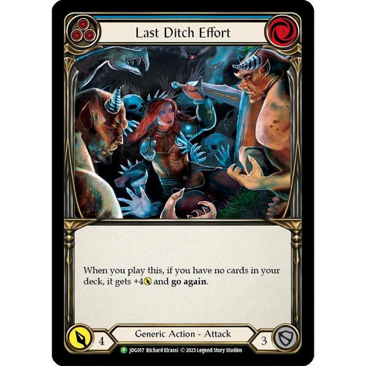 Image for Last Ditch Effort - JDG017 (JDG017) (PR) - Flesh and Blood TCG
