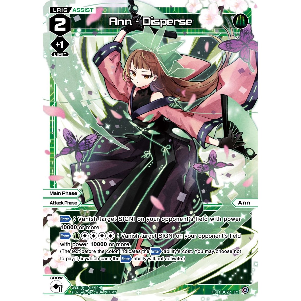 Image for Ann - Disperse (WXDi-P11-037[EN]) (WXDi-P11) - WIXOSS