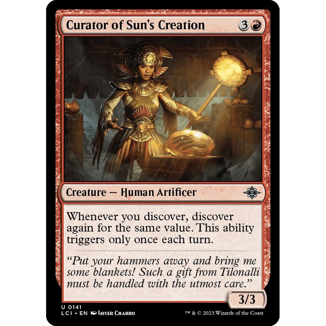 Image for Curator of Sun's Creation (141) (LCI) - Magic: The Gathering