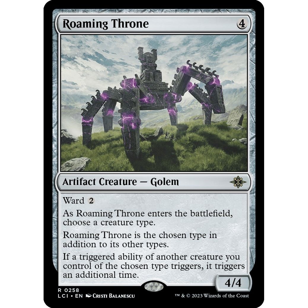 Image for Roaming Throne (258) (LCI) - Magic: The Gathering
