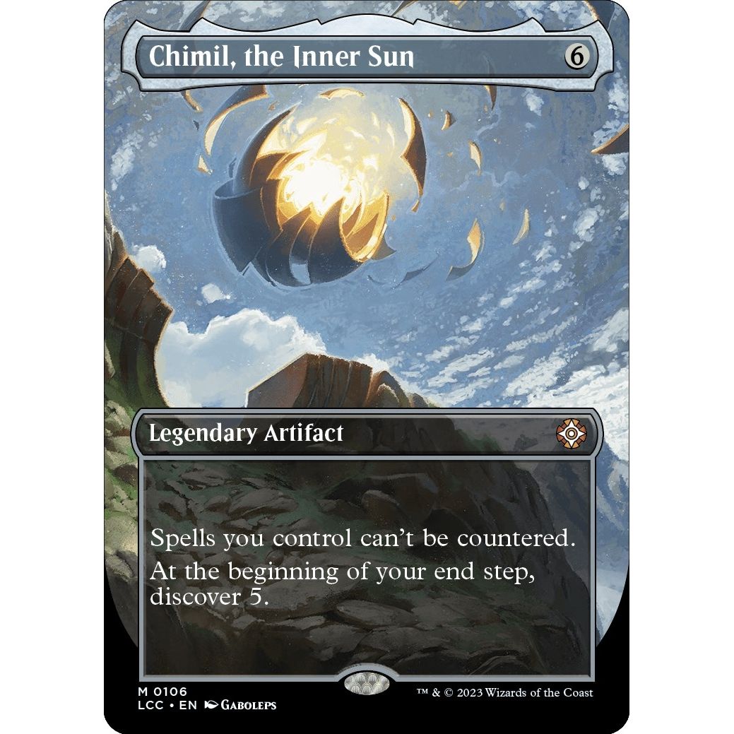 Image for Chimil, the Inner Sun (Borderless) (106) (LCC) - Magic: The Gathering